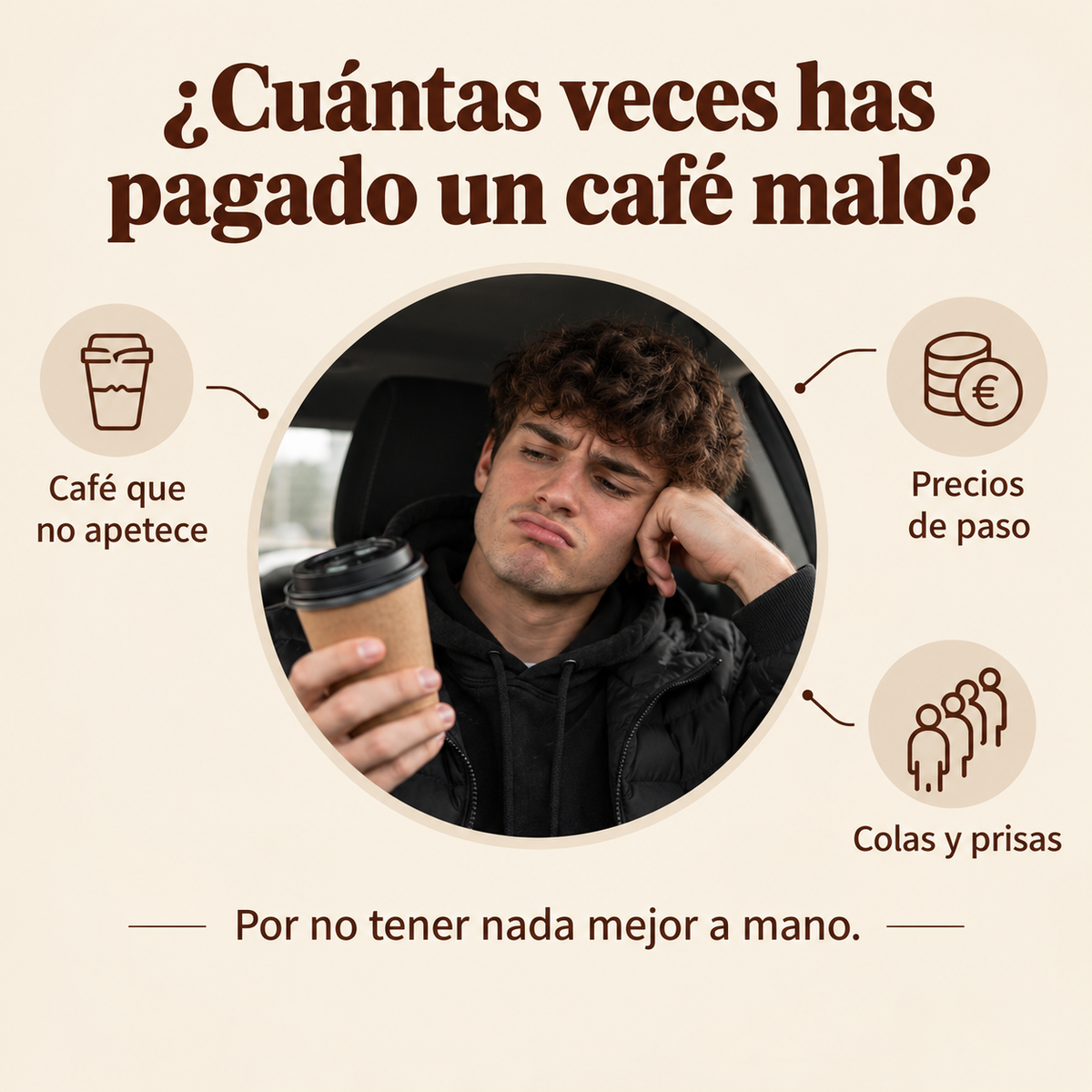 Cafetera espresso portátil con batería